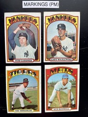 1972 Topps Baseball Cards 76-150 (P-NM) – You Pick – Complete Your Set