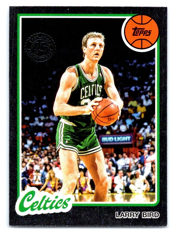 2025-26 Topps #80BK-1 Larry Bird 1980-81 Topps Basketball