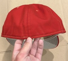 Vintage St Louis Cardinals Annco Fitted Hat Size 7 MLB Made USA Wool Red Cap