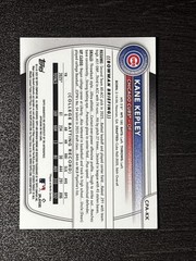 Kane Kepley Auto 2025 Bowman Chrome 1st /50 Gold Wave CPA-KK