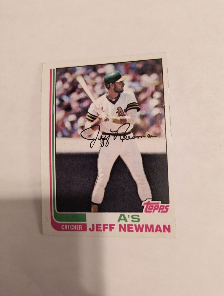 JEFF NEWMAN 1982 TOPPS #187 FREE SHIPPING
