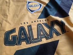 Nike LA Galaxy MLS Dri-Fit 03/04 Home Futbol Soccer Jersey Mens Size Large