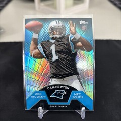 2011 NFL Draft Topps Cam Newton Refractor Rookie Card RC TMB-1 