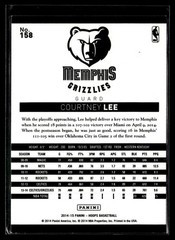 2014-15 Hoops #158 Courtney Lee Blue SN #41/394 Basketball Card 1202G