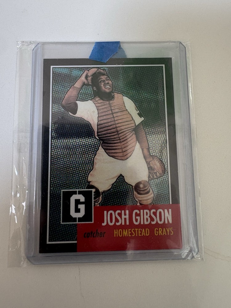 Josh Gibson – JG20MVP Contest Custom Art Card – Limited – 3/28