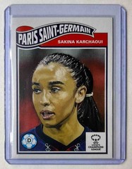 Sakina Karchaoui 2025 Topps UCC Living Set #837 Paris Saint-Germain PR: 453
