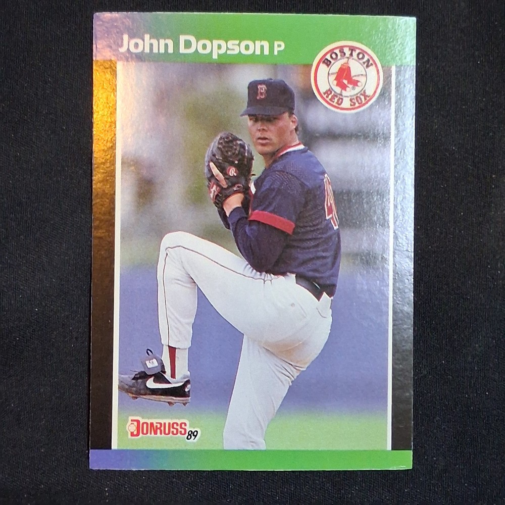 1989 Leaf Donruss 89 John Dopson Red Sox