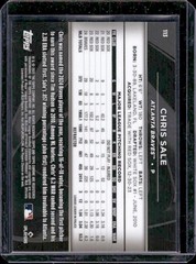 2025 Topps Chrome Black – Chris Sale #113 Refractor /199