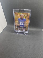 2026 Wild Card Just The Hits “psyched” Odell Beckham Jr 1/1 Holo NY Giants