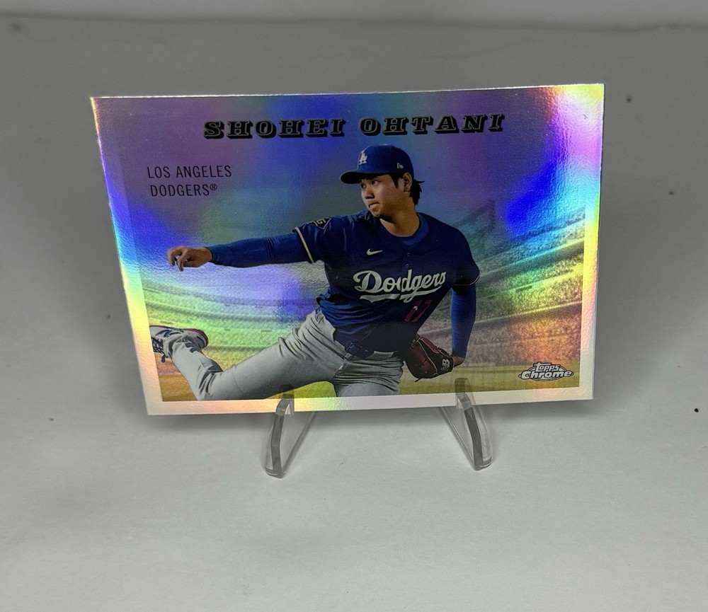 2025 Topps Platinum Shohei Ohtani Rails And Sails Refractor Insert #55RS-19