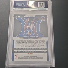 Panini 4-Card Graded NBA Lot James Wiseman Warriors RC PSA/CSG Prizm Optic CK