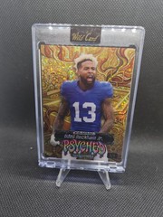 2026 Wild Card Just The Hits “psyched” Odell Beckham Jr 1/1 Holo NY Giants