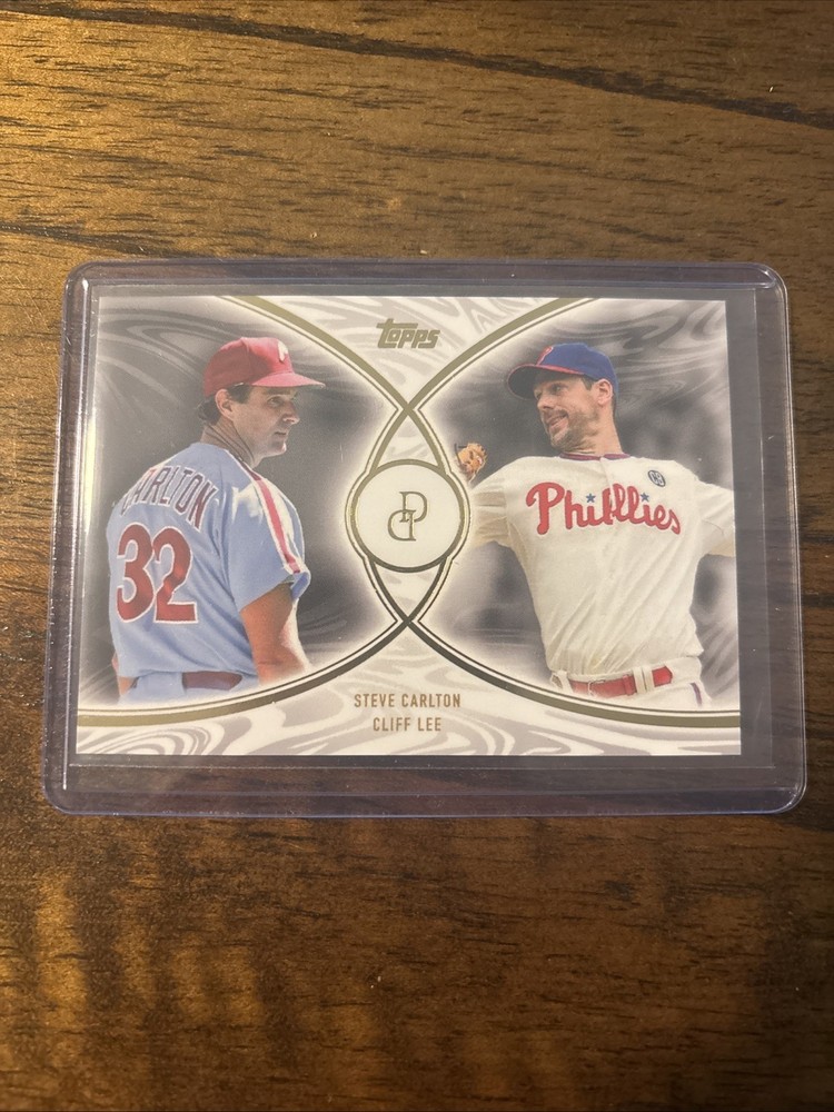 2026 Topps Dynamic Duals Steve Carlton Cliff Lee #40 Phillies