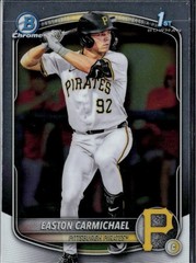 2025 Bowman Draft #BDC-50 Easton Carmichael Chrome