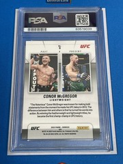 2023 Donruss UFC Past and Present SSP Conor McGregor PSA10 GEM