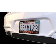San Francisco Giants MLB Chrome License Plate Frame Cover for Car-Truck-SUV