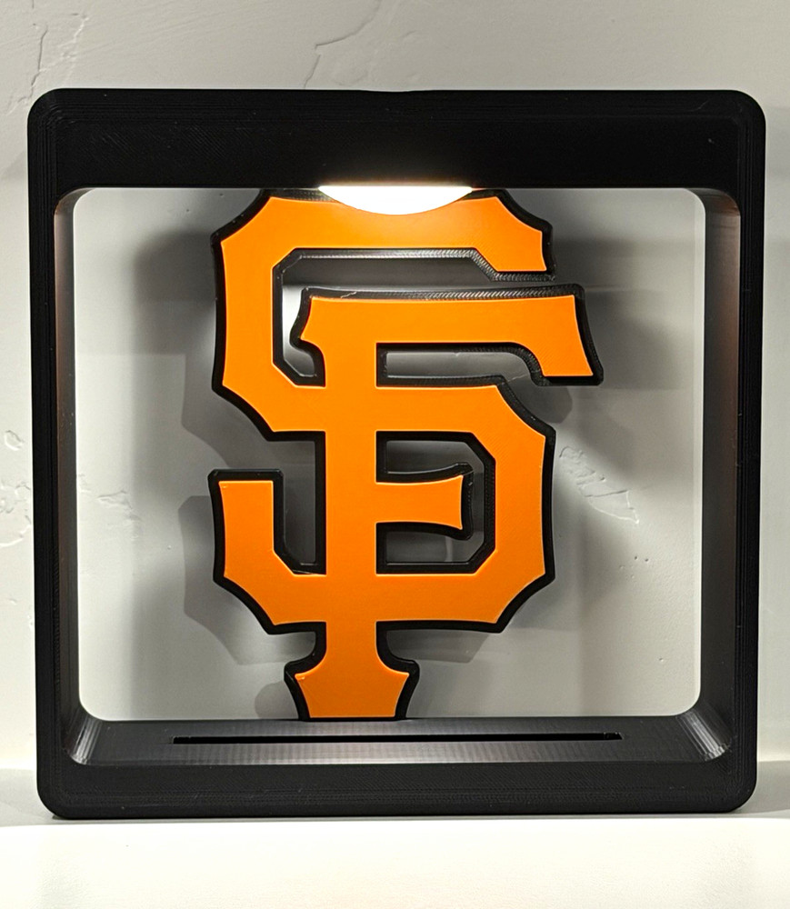 SF Giants Lighted Card Display – Fits PSA Slabs, One-Touch Card Holders