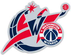 Washington Wizards Basketball – Classic Logo Type Die-cut MAGNET