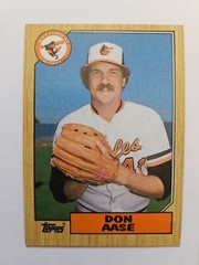 1987 TOPPS DON AASE #766 NM