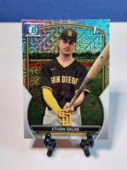 Ethan Salas 2023 Bowman Chrome Prospect 1st Mojo Refractor #BCP-171 Padres