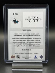 2024-25 UD Series 2 – WILL SMITH UD Portraits BLACK #P58