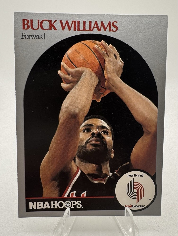 1990-91 Hoops #251 Buck Williams Portland Trail Blazers