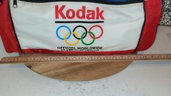Vintage 1984 Los Angeles Olympics Kodak Official Sponsor Duffle Bag 19”