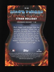 2026 Bowman Chrome Power Chords Ethan Holliday /150 Rockies #PC-20