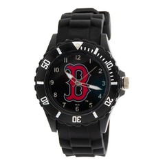 MLB Boston Red Sox Baseball Men&rsquo;s 45mm Sports Watch in Black