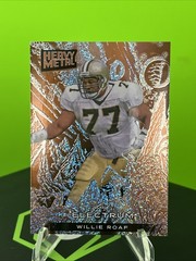 2024 Leaf Electrum – Heavy Metal Willie Roaf #HMB-22 Bronze Sparkle /45