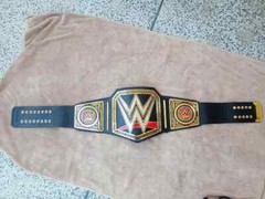 World Heavy Weight Championship Title Replica Belt Adult Size 2MM Brass Black