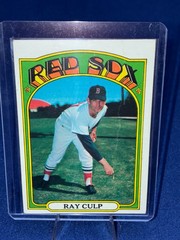 MINT VINTAGE 1972 Topps #2 Ray Culp Boston Red Sox Pitcher High Number VG-EX