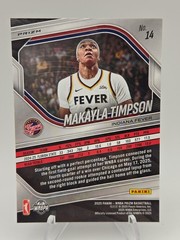 2025 Panini Prizm WNBA – Makayla Timpson #14 Green Prizm (RC)