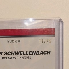 Spencer Schwellenbach #MLM2-SSC Orange /25 Topps 2026 Series 2 Relic/Auto