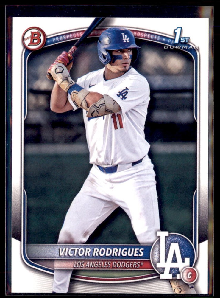 2025 Bowman Prospect Paper Victor Rodrigues #BP-45 5 Card Lot