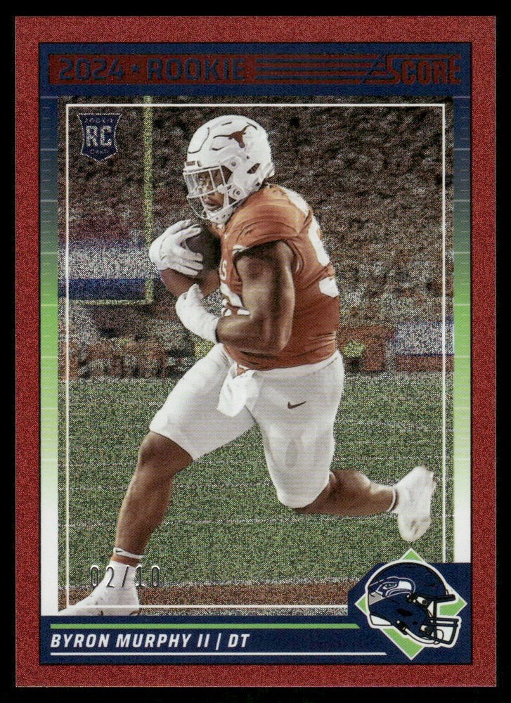 2024 Score #317 Byron Murphy II Dots Red #/10