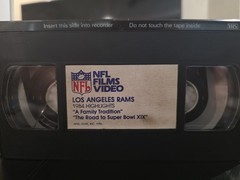 Vintage Los Angeles Rams NFL Films VHS 1984 Season Highlights Eric Dickerson