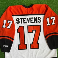 2000/01 Kevin Stevens Philadelphia Flyers CCM NHL Jersey Size XXL Autographed