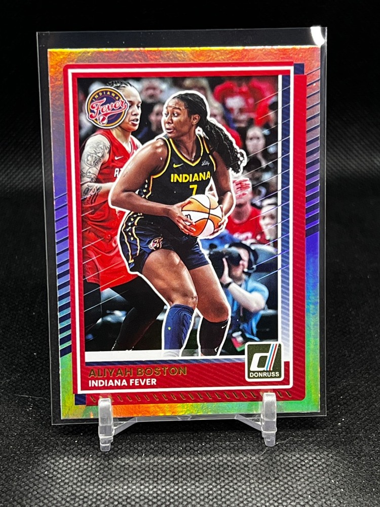 2025 WNBA Donruss Basketball Holo Aliyah Boston #1