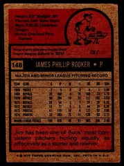 1975 Topps #148 Jim Rooker – POOR