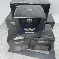 8 Max Protection Baseball Holder Display Case UV Protection Rigid Plastic Sealed