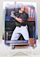 2025 Bowman Draft Chrome – #BDC-71 Mitch Voit Mojo Refractor Mets