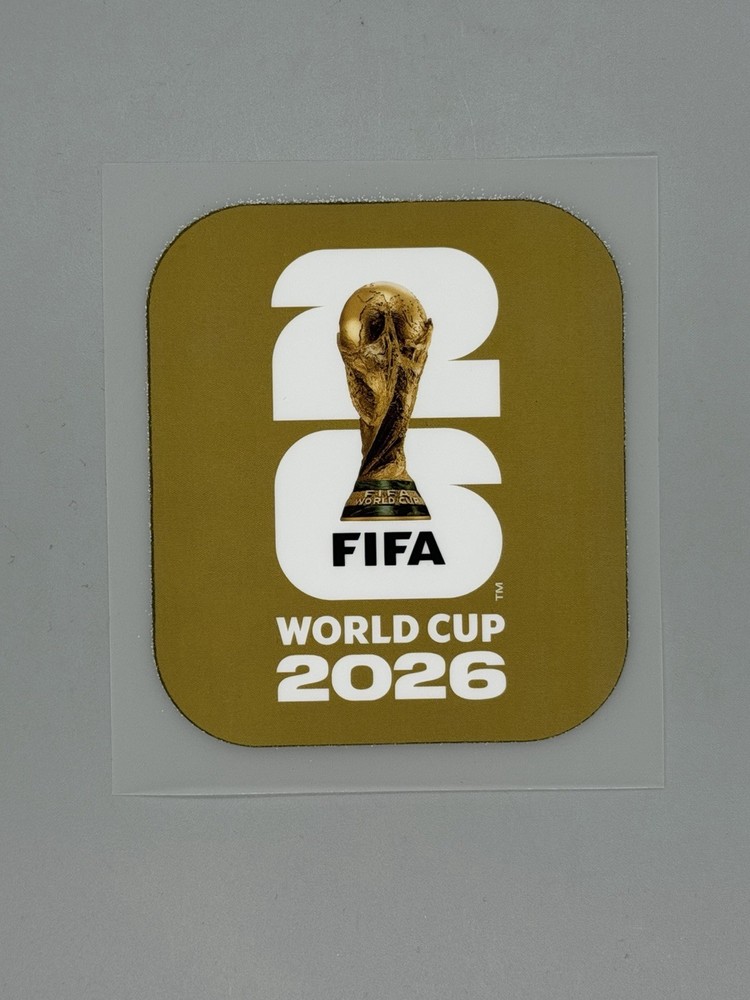 2026 FIFA World Cup Patches Soccer Jersey Patch USA Mexico Canada Iron On Gold