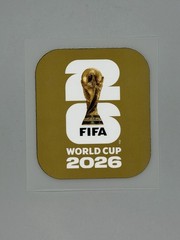 2026 FIFA World Cup Patches Soccer Jersey Patch USA Mexico Canada Iron On Gold