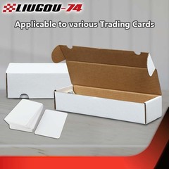 Storage Boxes LOT 800 Count CT Sports Cards Trading White MAX Pro Shipping New