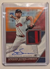 Spencer Schwellenbach #MLM2-SSC Orange /25 Topps 2026 Series 2 Relic/Auto