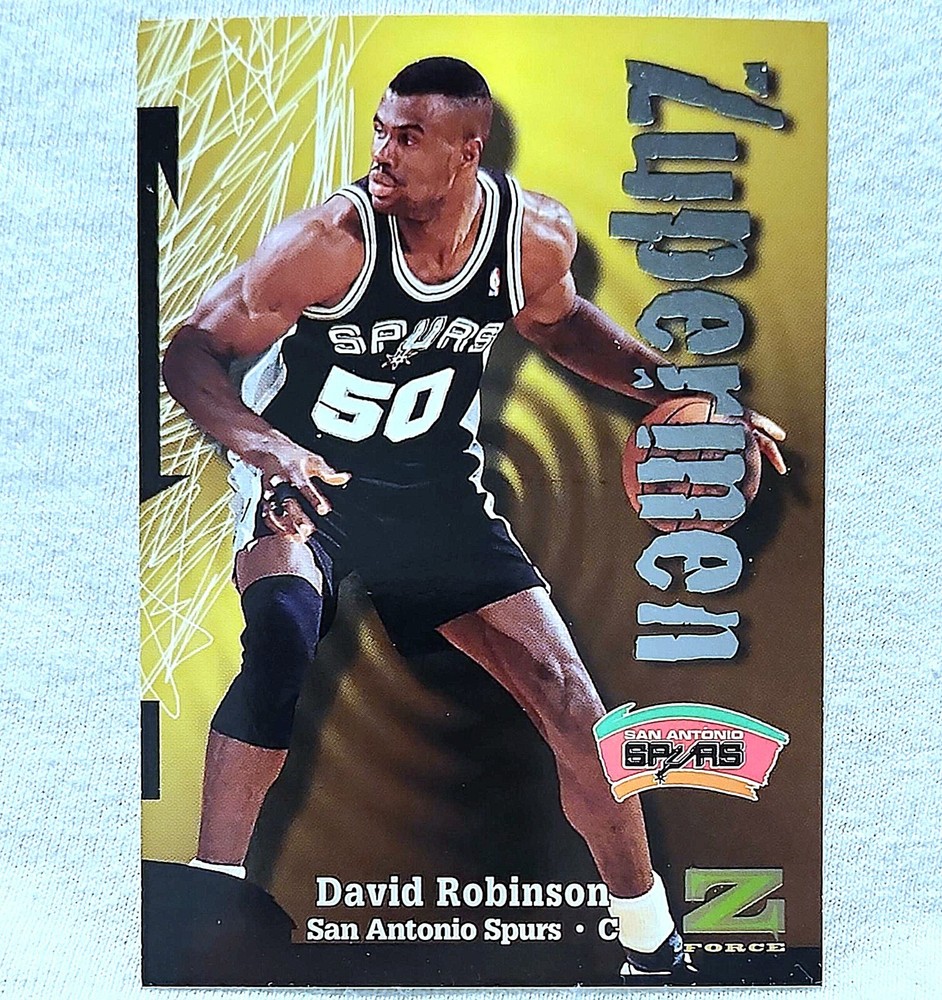 1997-98 Skybox Z-Force #203 David Robinson San Antonio Spurs Card For Sale