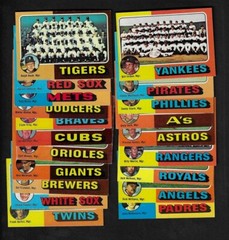 1975 Topps Baseball – TEAM CHECKLISTS « You Pick » @ Mid-grade – w/photos!