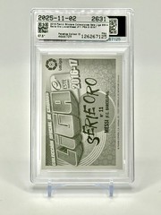 LIONEL MESSI 2016-17 Panini Spanish Liga Serie Oro Autografo PSA 9 #11 Auto Mint