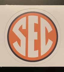 Tennessee Volunteers SEC Sticker – Free Shipping – NCAA Football Logo – 2.8&Prime;